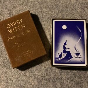 Vintage Gypsy Witch Fortune Telling/Playing Cards circa 1940s